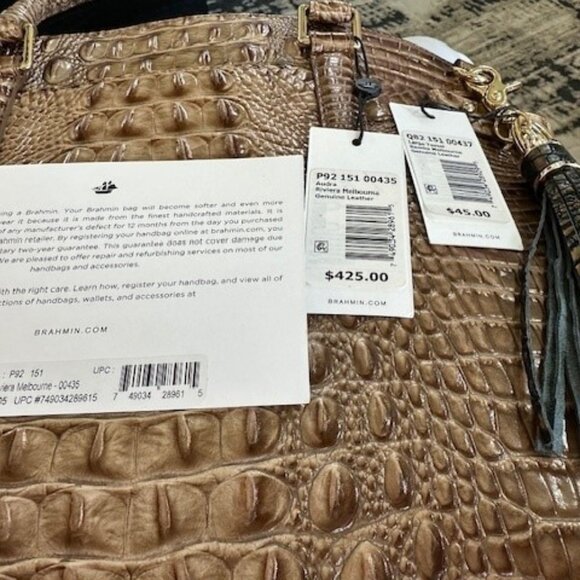 NWT Brahmin Audra Riviera Melbourne - Picture 7 of 7